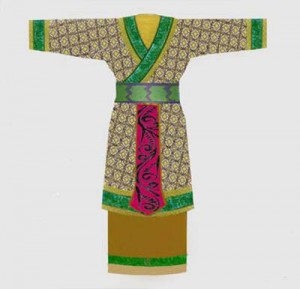 China's Zhou Dynasty costumes