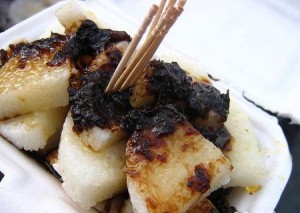 Shaanxi specialties cool honey dumplings