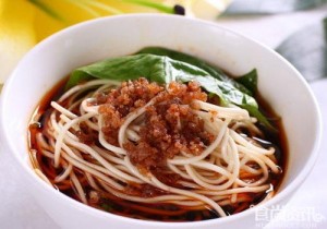 Chengdu specialties Recommended: dan dan noodles