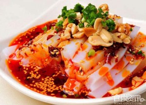Chengdu specialties Recommended: sad jelly