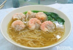 Guangzhou specialties : wonton noodles