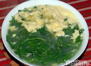 Jiangsu Ten strange dish - Nanjing / chrysanthemum brain soup
