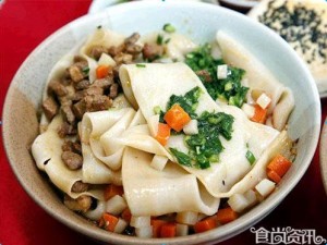 Shaanxi cuisine - biangbiang surface