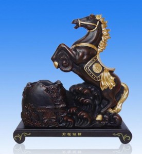 Qianchengsijin office carbon carving ornaments