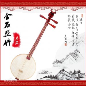 Qin Qin Han playing musical instruments