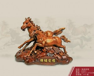 Wood craft resin ornaments bright future , specification