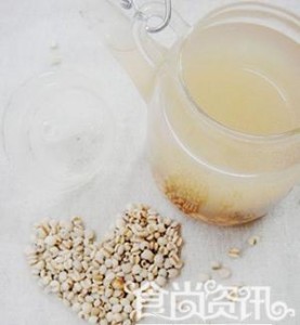Fatty liver therapeutic side - Hawthorn barley porridge 