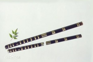 Chinese wind instrument bangdi 