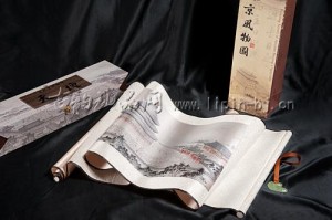 Tiantan silk painting