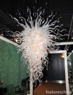 Modern Art 100% Hand Blown Glass Chandelier Lighting LED Large Size Luxury Chandeliers