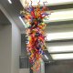 Floral Blooming Art Multi-Colored Murano Glass Chandelier Big for Home