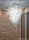 Clear Glass Bubbles Ball Glass Ceiling Chandelier